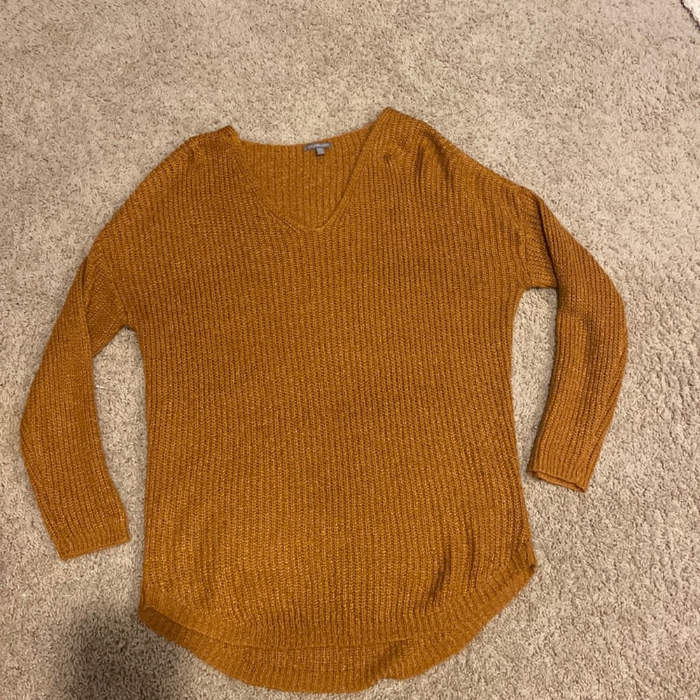 thin knitted sweater